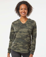 Women's California Wave Wash Hooded Pullover - Tiflee Tradex Company