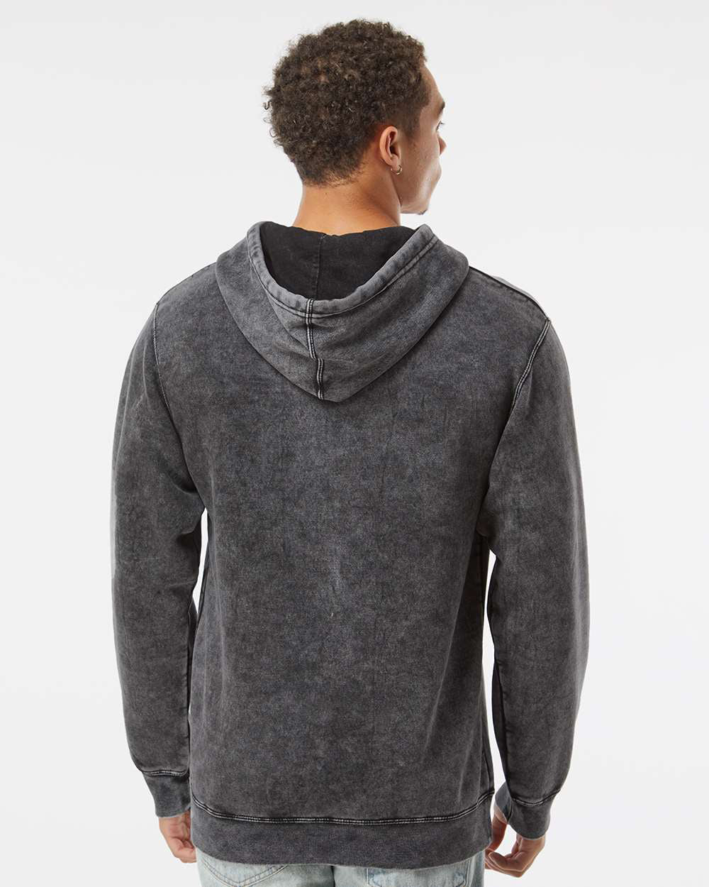 9oz. Unisex Midweight Mineral Wash Pullover Hood - Tiflee Tradex Company